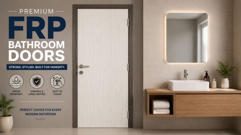FRP bathroom doors in Gujarat for residential and commercial bathrooms