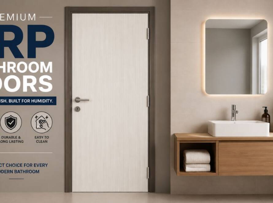 FRP bathroom doors in Gujarat for residential and commercial bathrooms