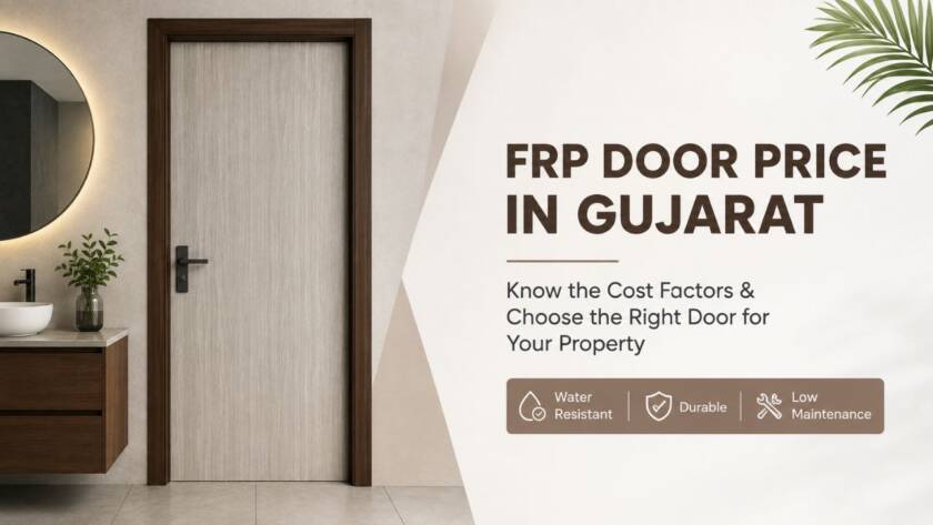 FRP door price in Gujarat with modern bathroom door