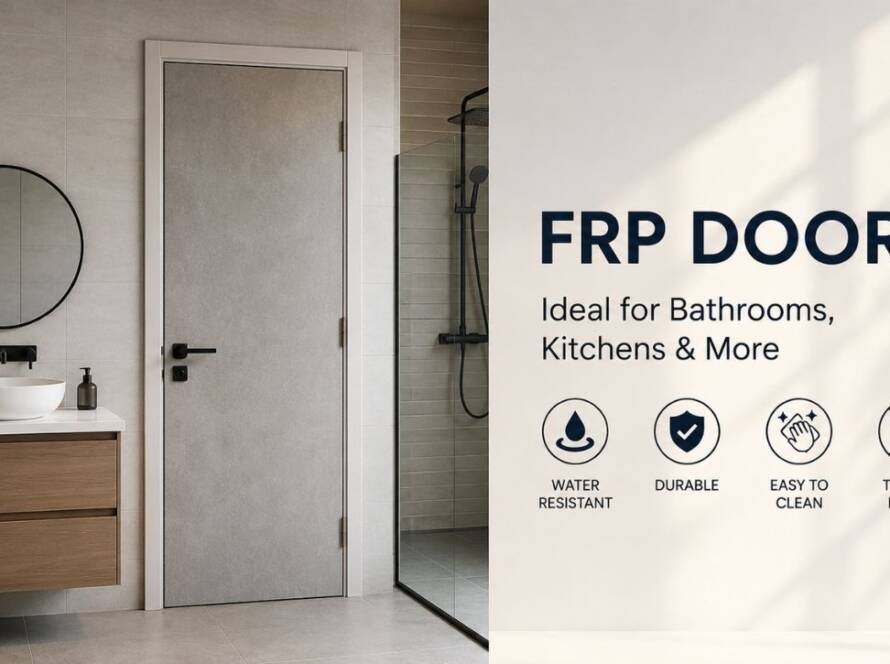 FRP doors for bathrooms, kitchens and utility areas in Gujarat