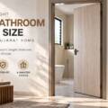 Standard PVC Bathroom Door Sizes in Gujarat: Width, Height, Thickness & Fitting Explained