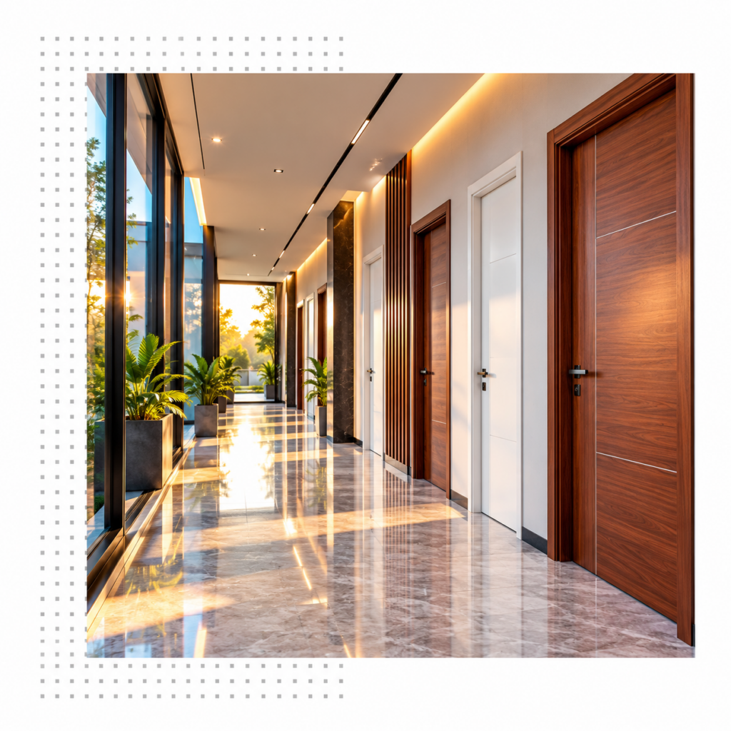 WPC and FRP door manufacturer in Ahmedabad - Umiya Poly Product