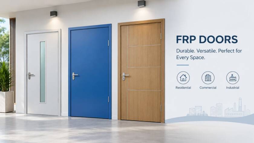 FRP doors manufacturer in Gujarat for residential commercial and industrial projects