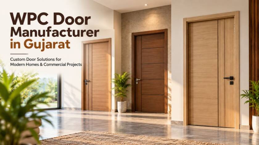 WPC Door Manufacturer in Gujarat providing custom WPC doors for residential and commercial projects